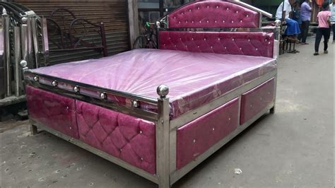 steel box bed price